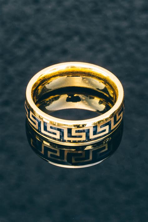 men versace bracelet|versace men's wedding rings.